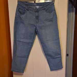 Time and Tru Women's Light Blue Ankle Jeans